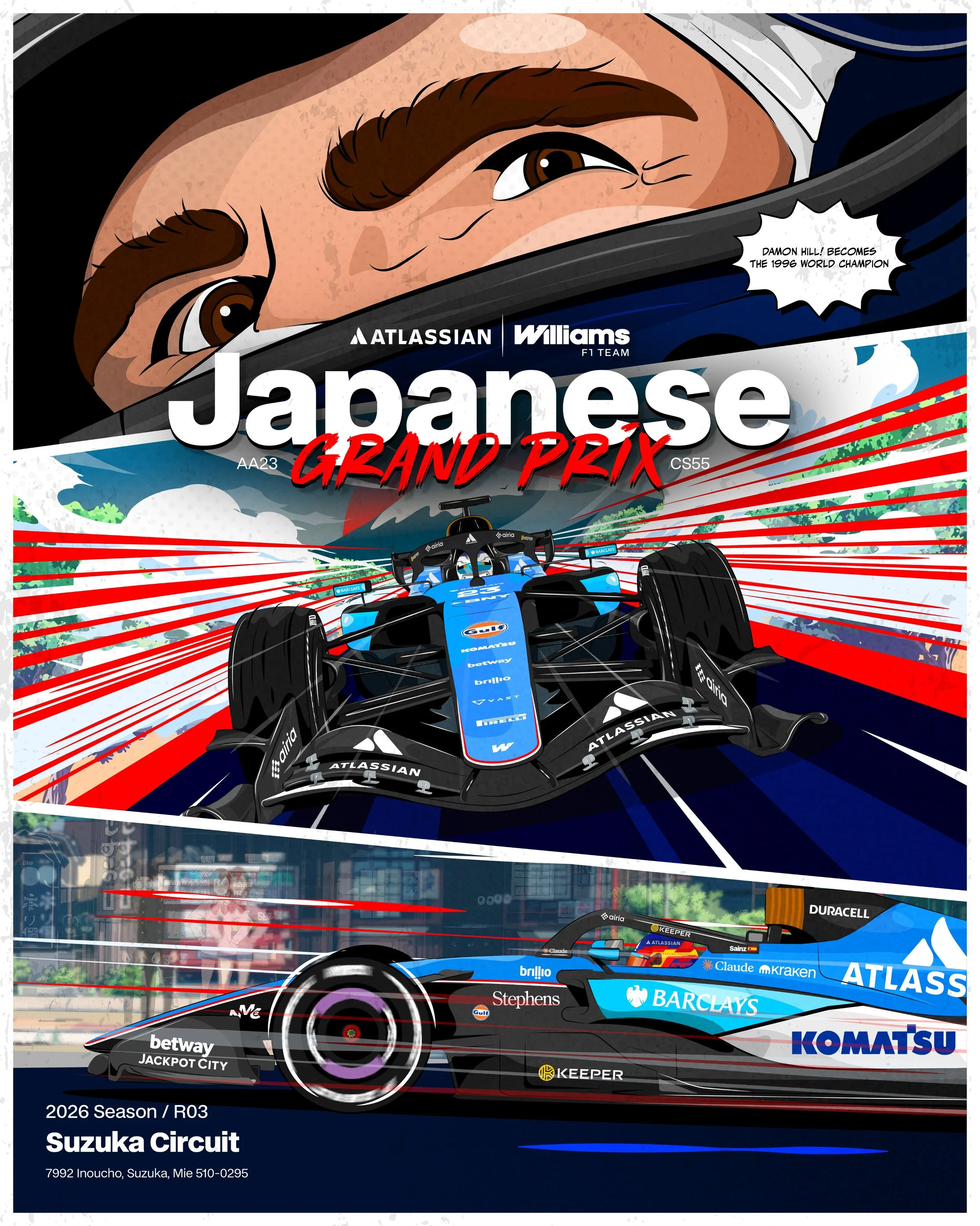 2026 Japanese Grand Prix Posters